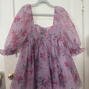 Selkie floral puff
